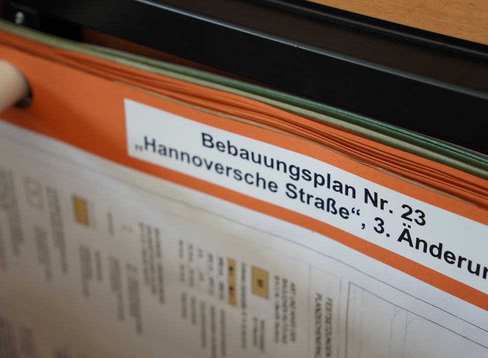 Beispielbild Bebeauungspläne der Gemeinde Niestetal.