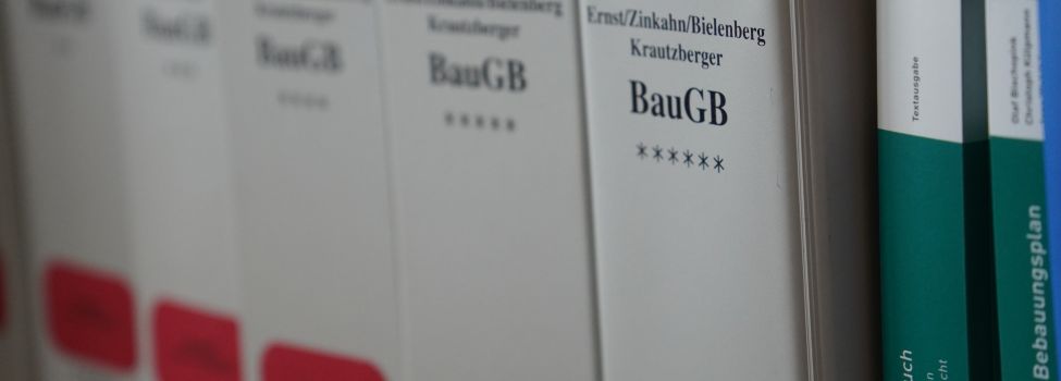 Beispielbild Baugesetzbuch.