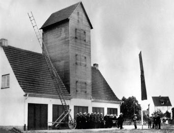 Bild Feuerwehrgerätehaus etwa 1938