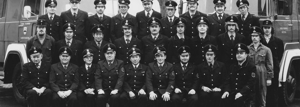 Die Freiwillige Feuerwehr im Jahr 1978