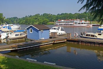 Bild Dampfer und Hafen Fulda