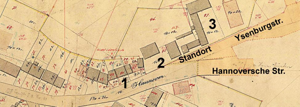 Planauszug Historische Häuser, Vorspann