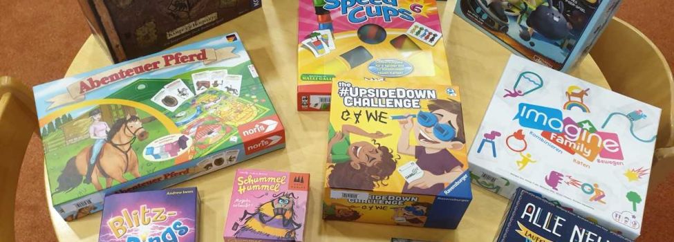 Neue Spiele für die kalte Jahreszeit.