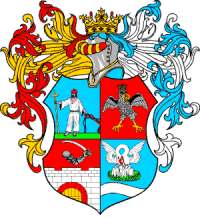 Wappen der Partnerstadt Sarkad
