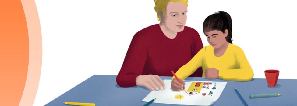 Beispielbild zum Thema Kindern helfen in Krisen. @Bundesamt für Bevölkerungsschutz und Katastrophenhilfe