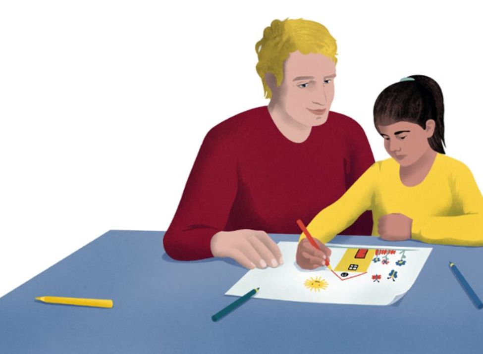 Beispielbild zum Thema Kindern helfen in Krisen. @Bundesamt für Bevölkerungsschutz und Katastrophenhilfe