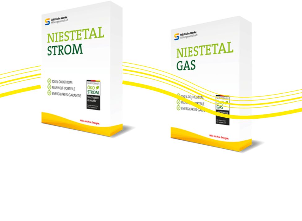 Niestetal Strom und Gas tragen zum Klimaziel KLIMA 35 bei.