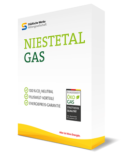 Niestetal Gas von den Städtischen Werken Kassel.