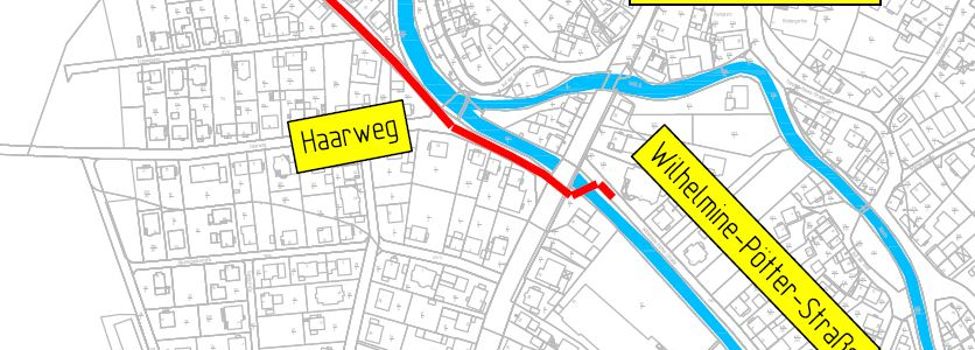 Sanierungen im Haarweg, Fuldastraße, Hannoversche Straße und Wilhelmine-Pötter-Straße