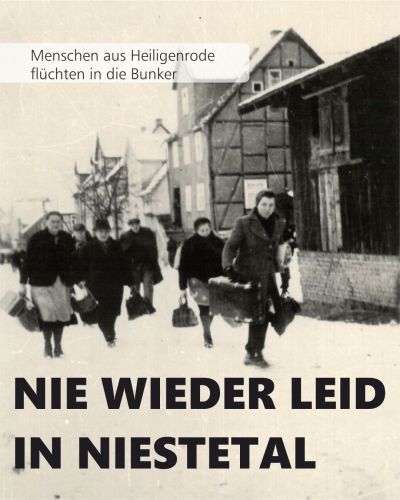 Nie wieder Leid in Niestetal: Menschen aus Heiligenrode flüchten durchs Dorf in die Bunker.