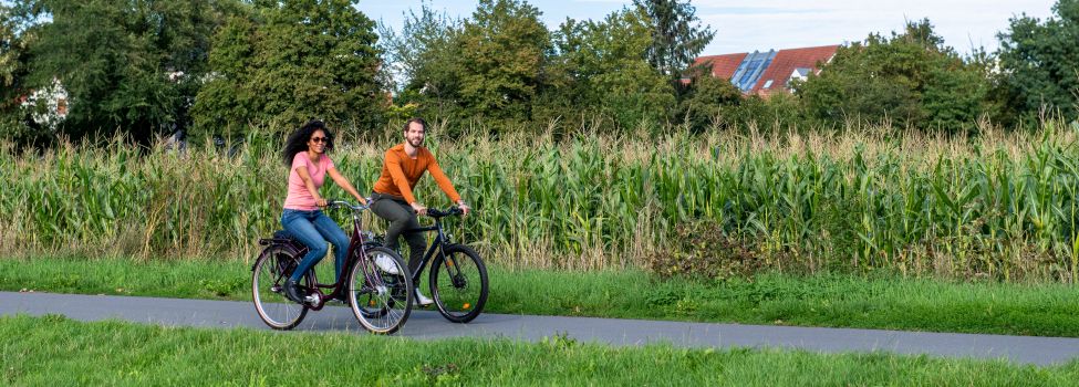 Fahrradfahren für den Klimaschutz, leistet Euren Beitrag. @Klima-Bündnis