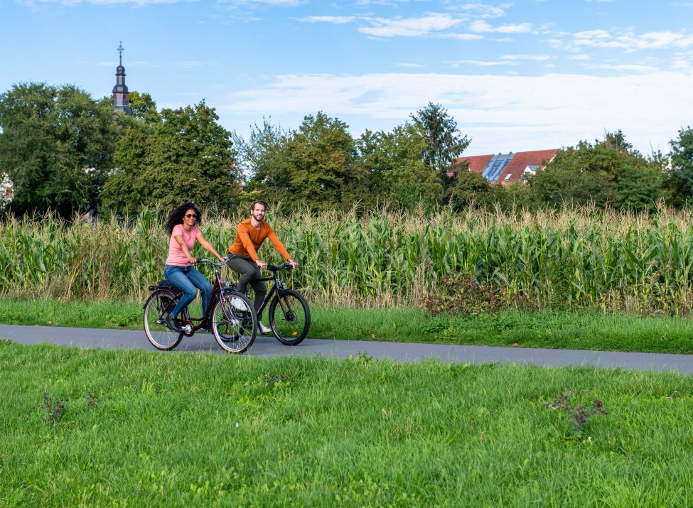 Fahrradfahren für den Klimaschutz, leistet Euren Beitrag. @Klima-Bündnis