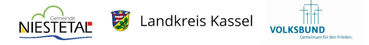 Ausgerichtetet von der Gemeinde Niestetal in Kooperation mit dem Landkreis Kassel und dem Volksbund.