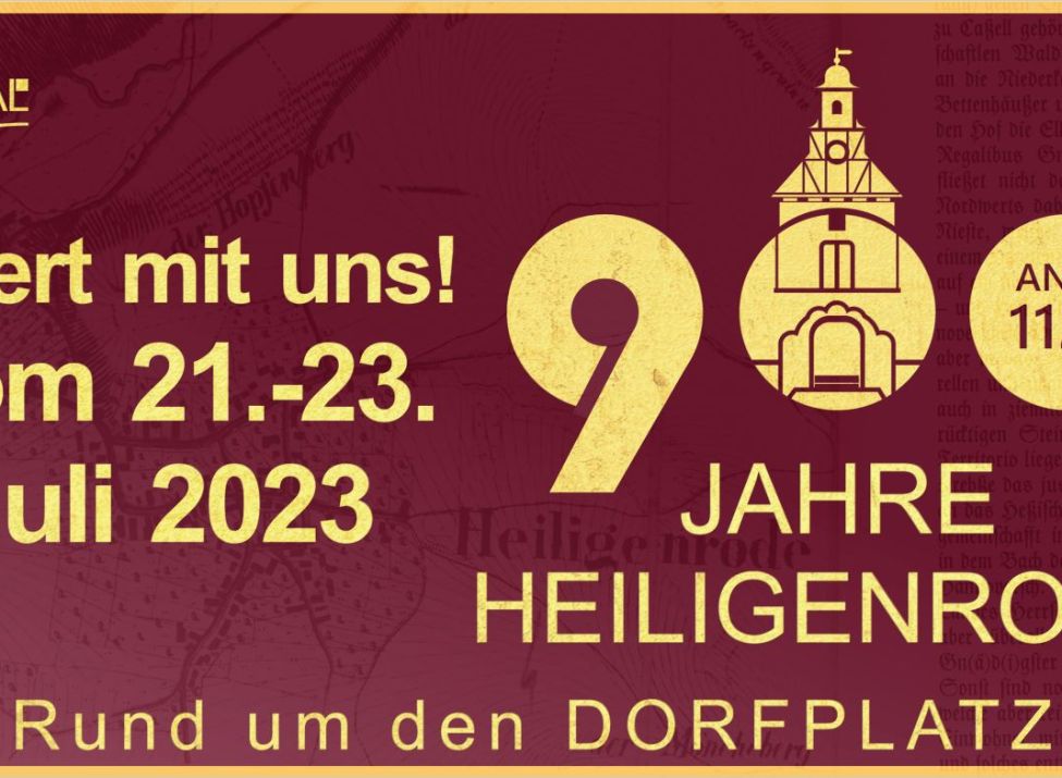 Feiern Sie mit uns das #Knilchefest am Dorfplatz in Heiligenrode.