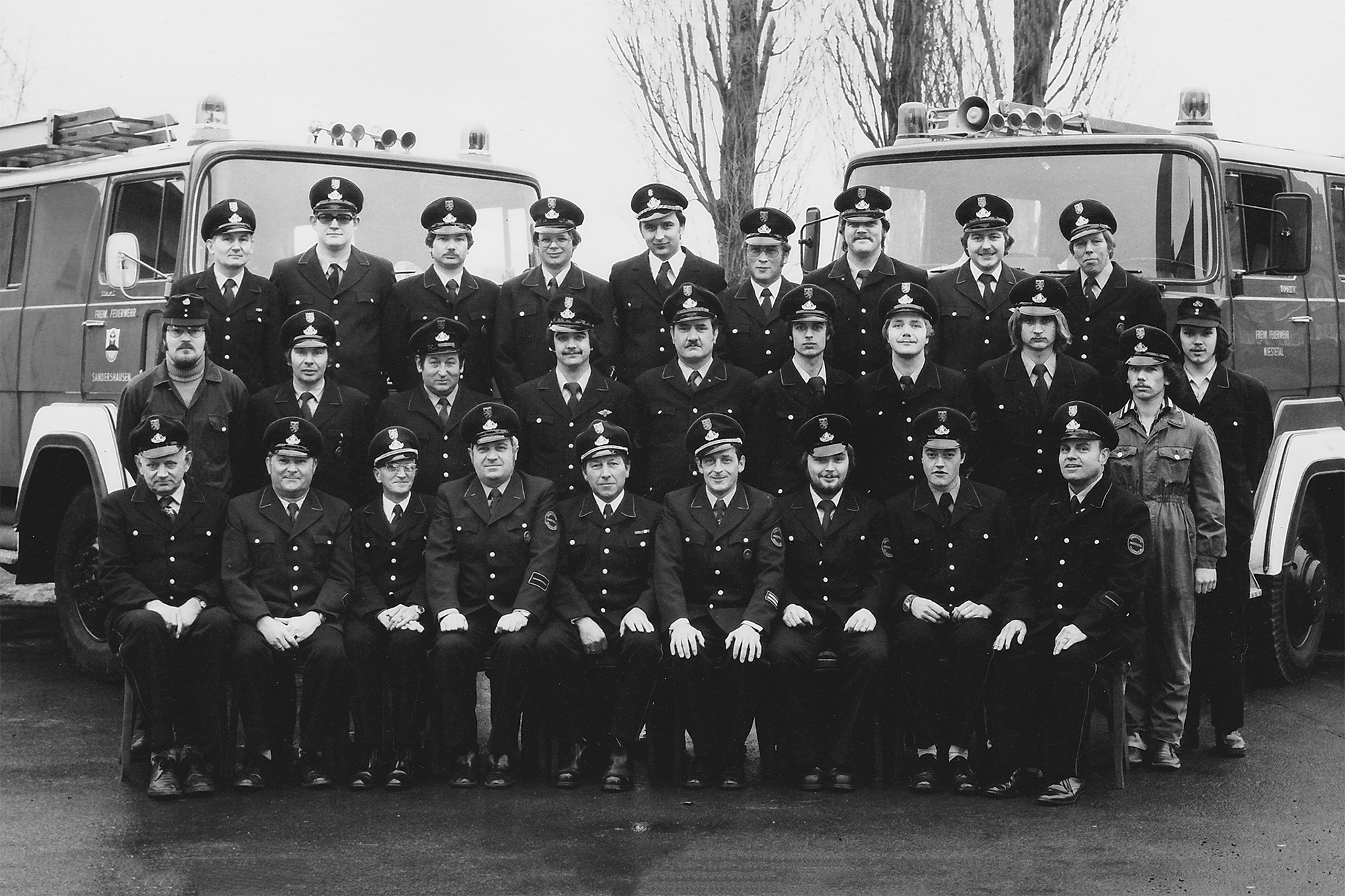 Die Freiwillige Feuerwehr im Jahr 1978